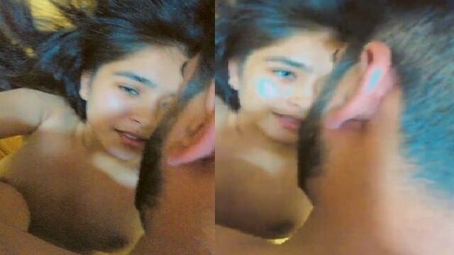 Cute college horny GF sexy pussy sex